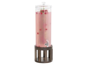 Melrose 3 Gallon Round Beverage Dispenser-Infusion